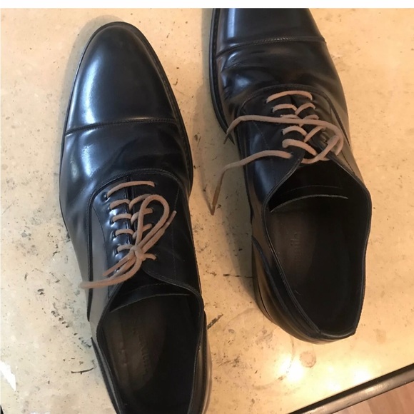 campanile shoes Oxford Wingtip Lace Up Size 12 Made In Italy - Picture 10 of 12